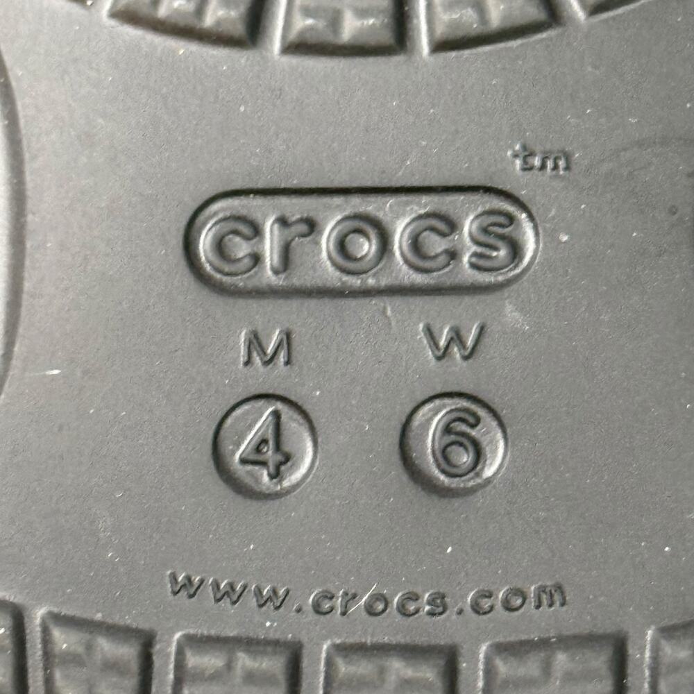Crocs Women's 6 Classic Animal Remix Slide on Sandals Zebra Cheetah with Charm - Picture 8 of 9